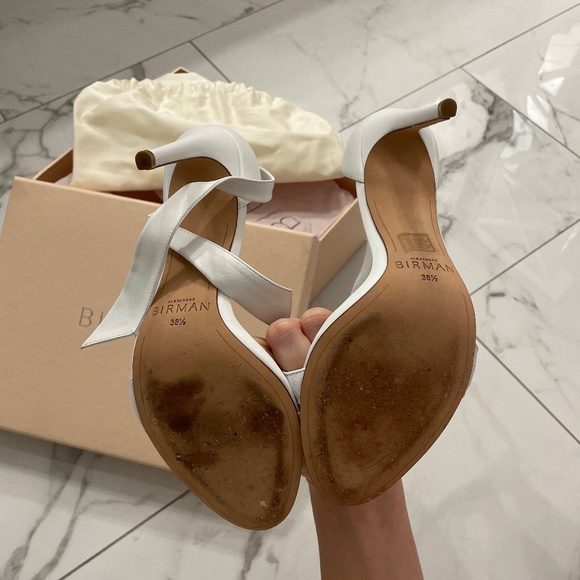 Alexandre Birman White Clarita Heels - Picture 6 of 6